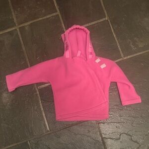 Pink Kids Fleece Hoodie